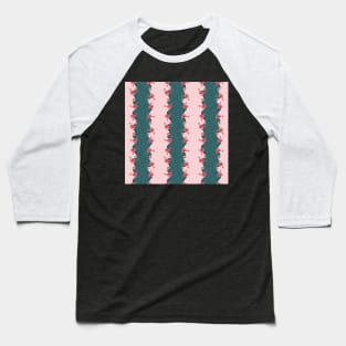 Rose and polka dots Baseball T-Shirt